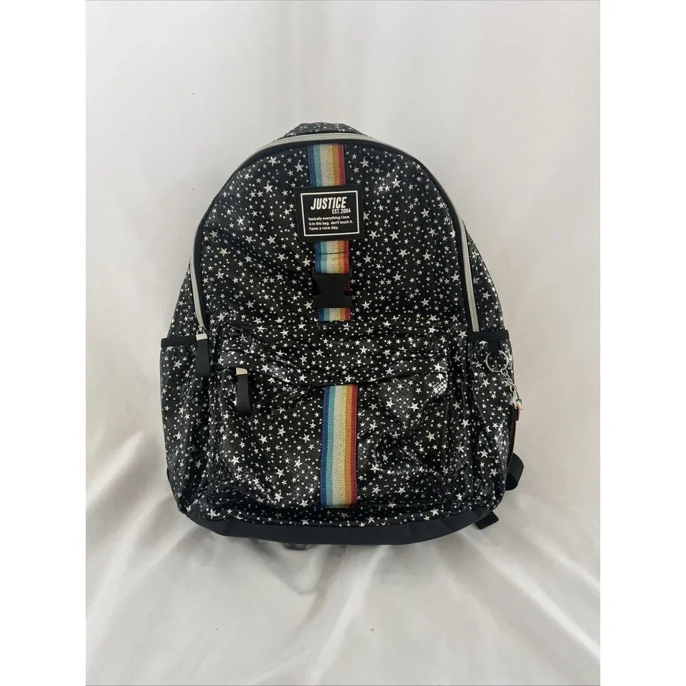 Justice Girls Backpack Everything I Own Is In This Bag Don't‎ Touch It 17